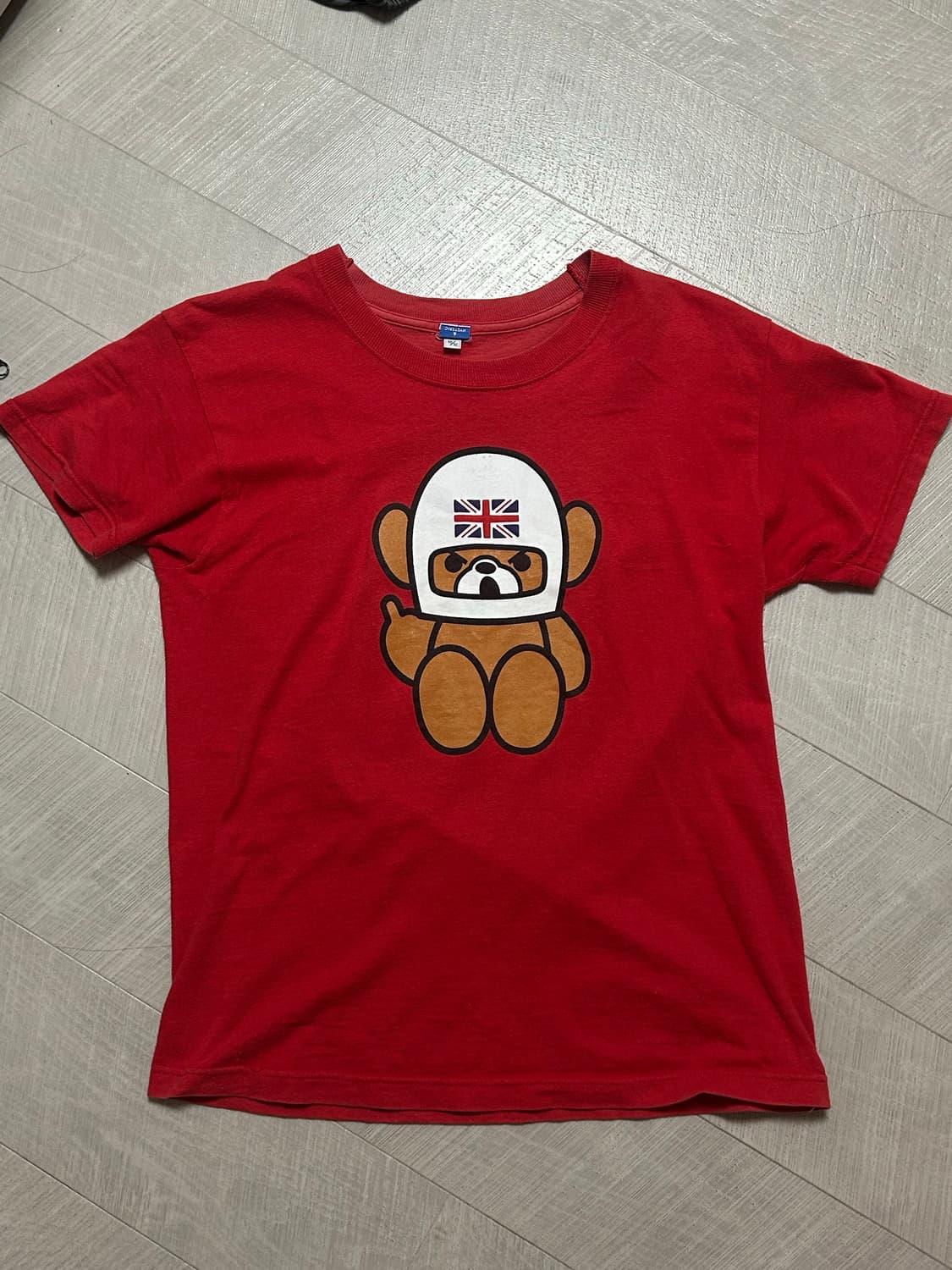 히스테릭글래머 퍽베어 로고 반팔티 상품이미지1