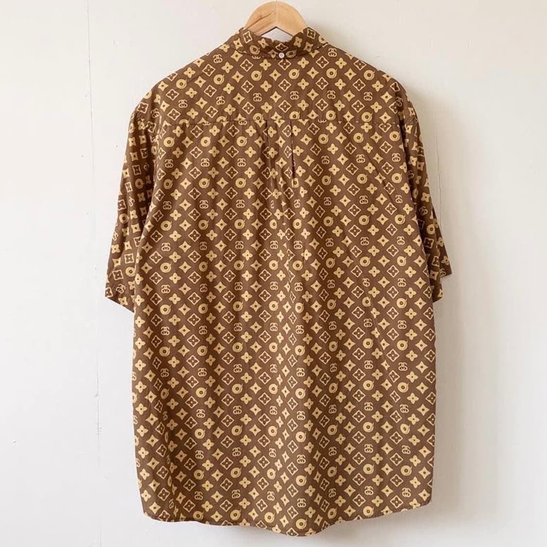 90‘s 스투시 모노그램 셔츠 상품이미지2