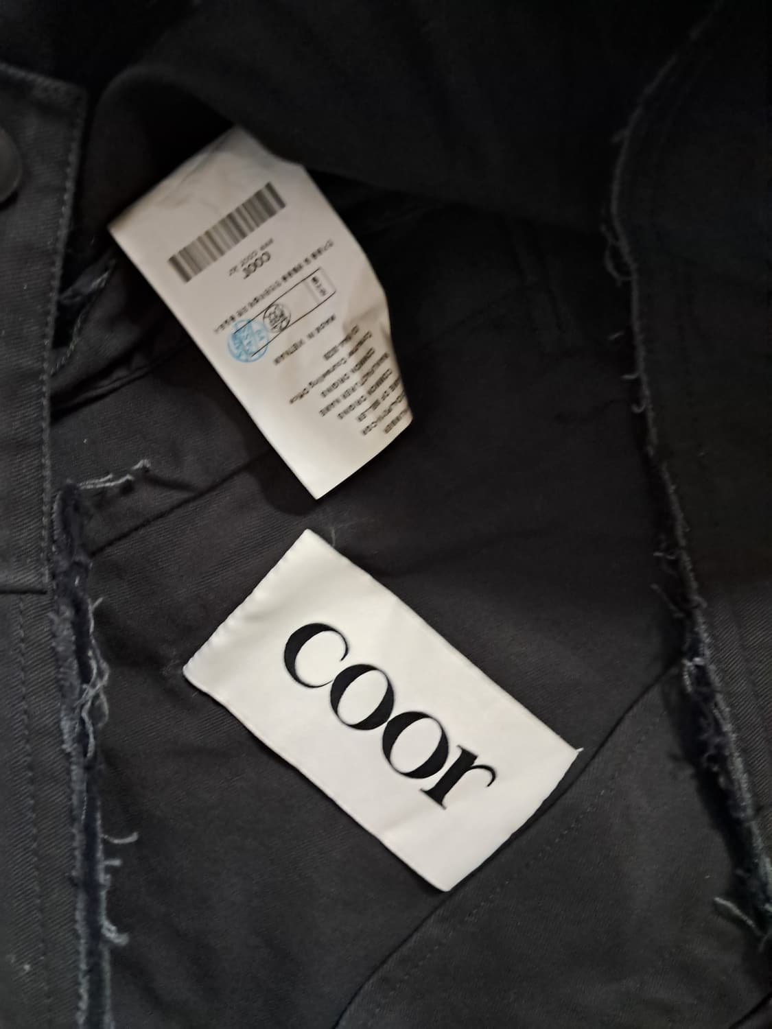 coor 코튼데미지 자켓 상품이미지6