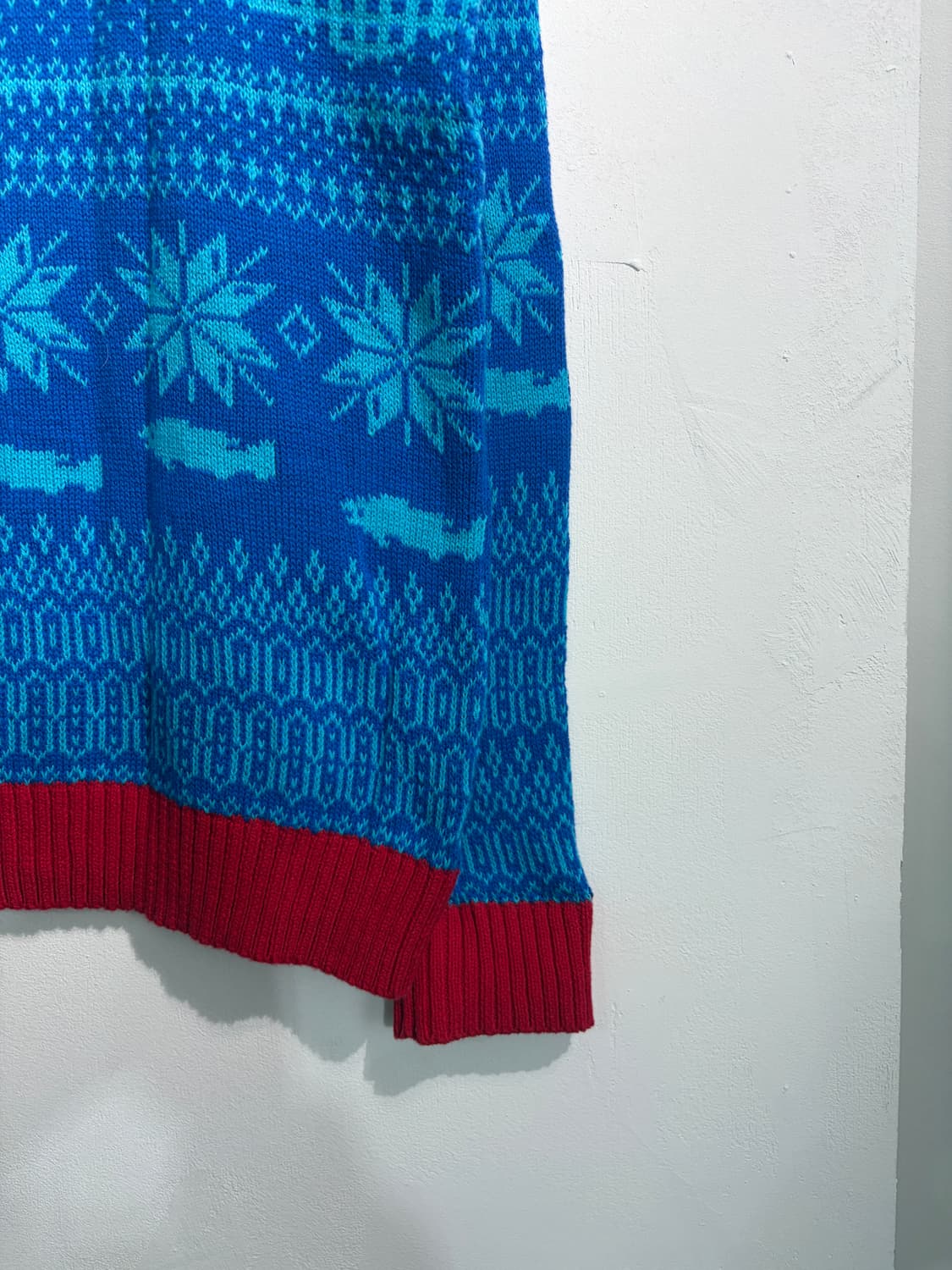 U.S.A. 크리스마스 매너티 어글리니트 코튼100%  상품이미지9