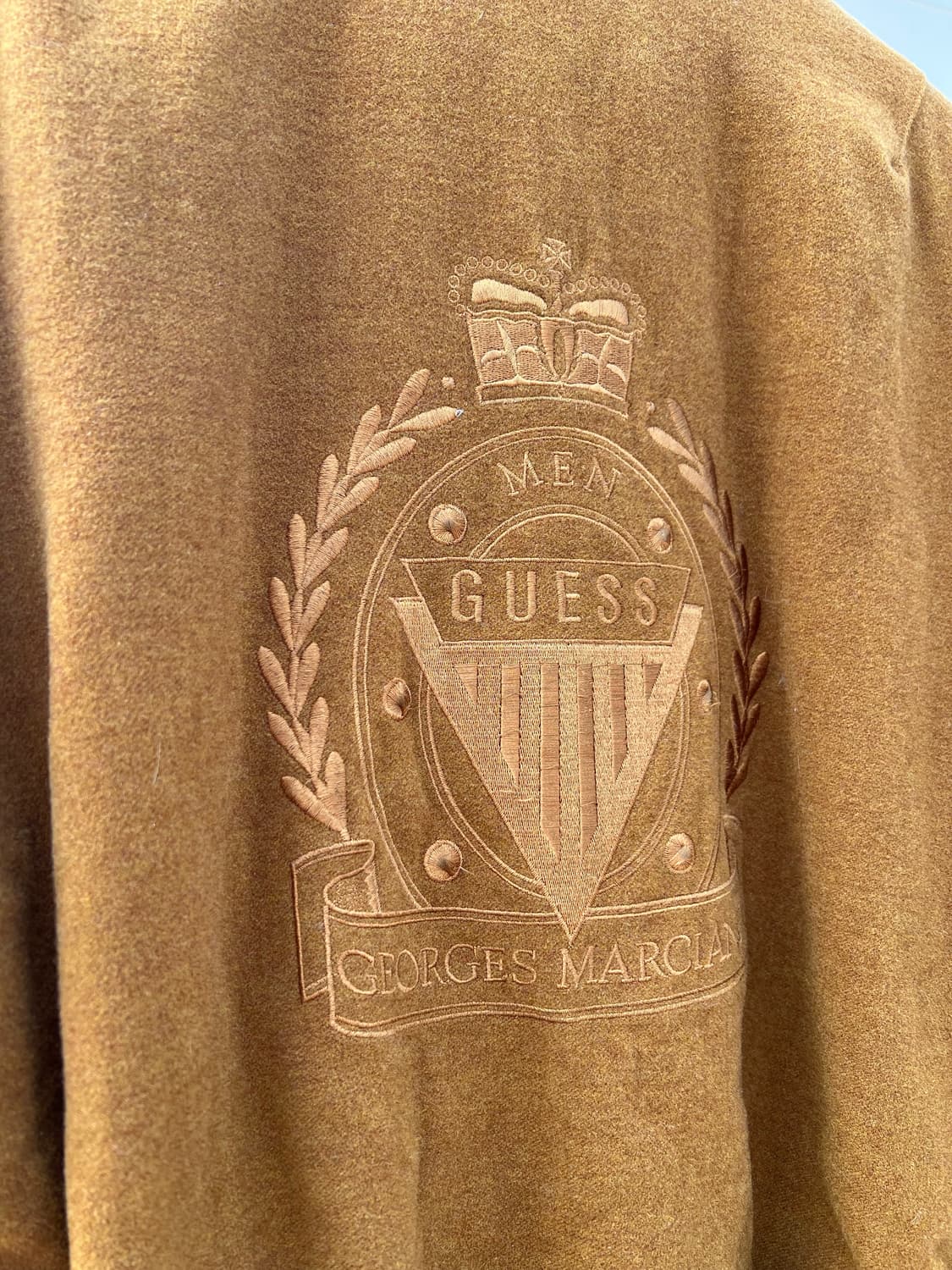 90s 게스 울 바시티 자켓 상품이미지2