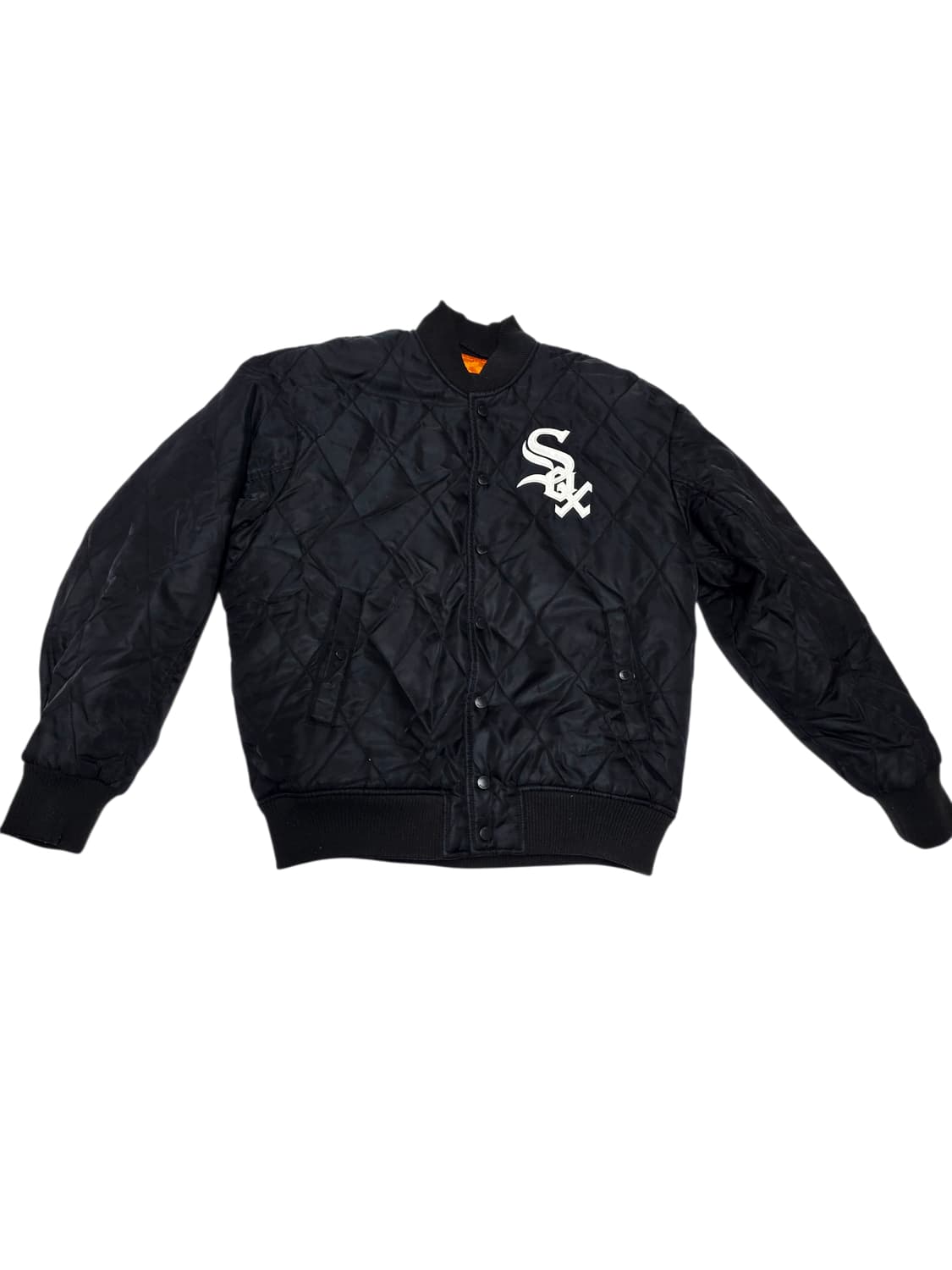 [뉴에라] 시카고 화이트삭스 다이아몬드 퀼팅 누빔 바시티 자켓 105 상품이미지1