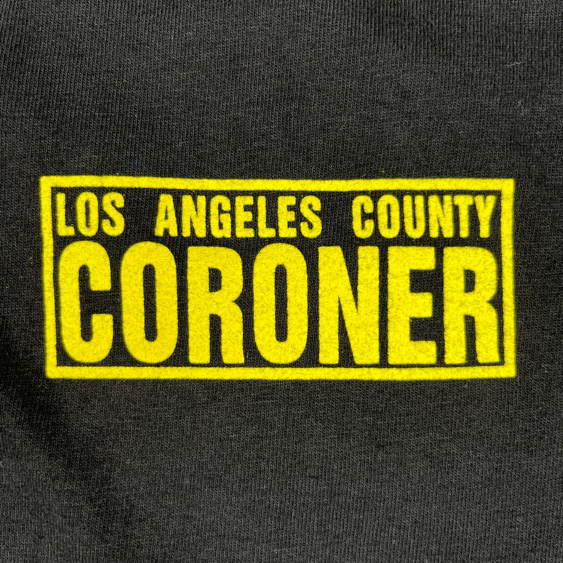 빈티지 Los Angeles County Coroner 반팔티 상품이미지5