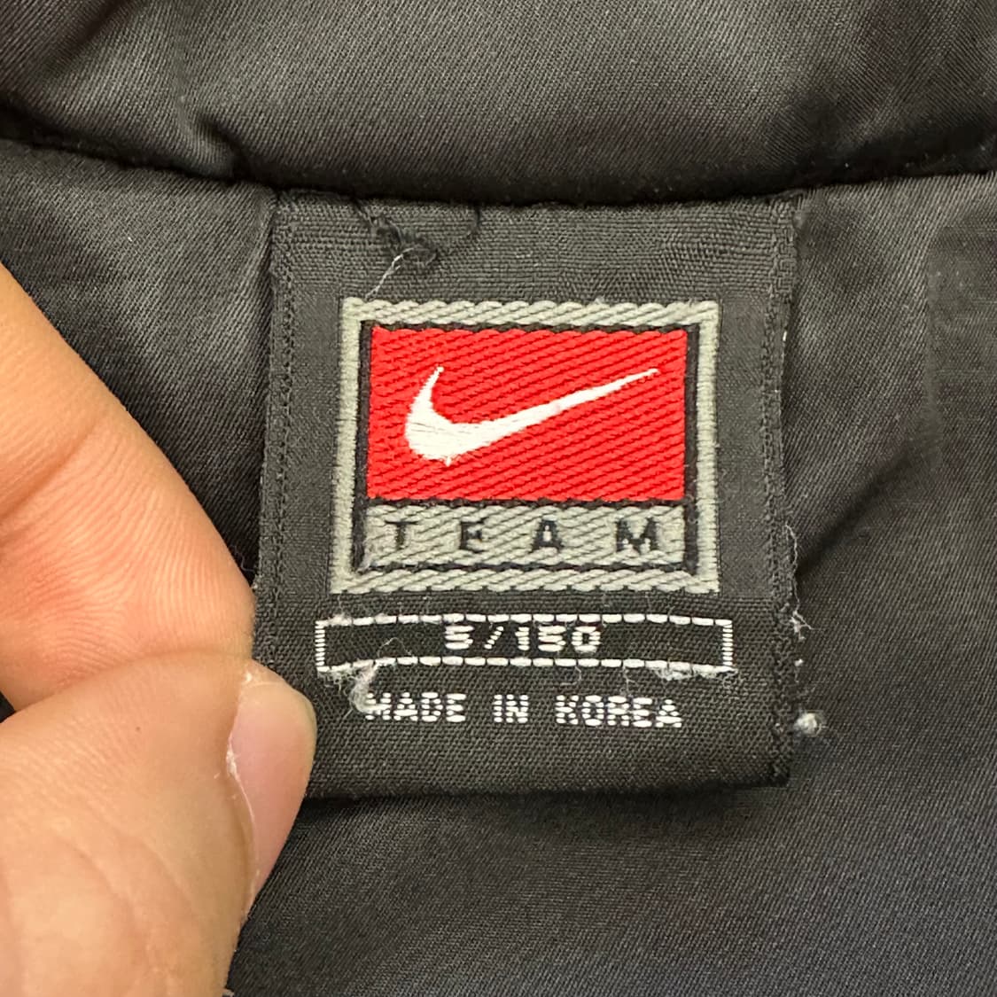 S 나이키 바르셀로나 블랙 레드 배색 바람막이 상품이미지4