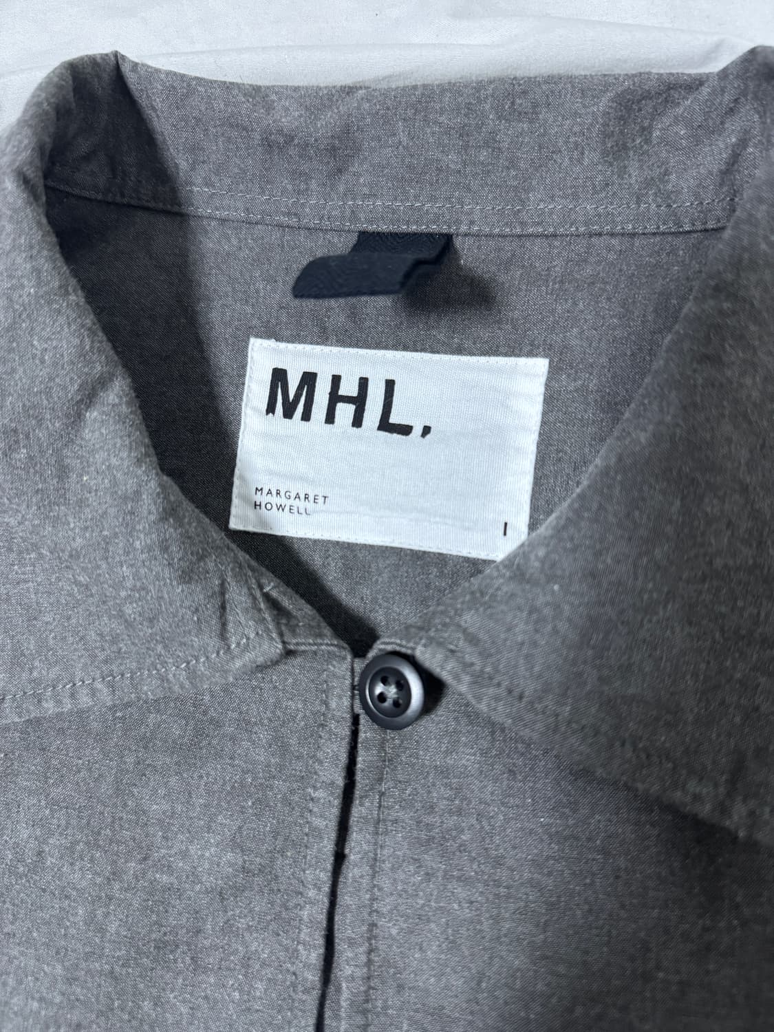 마가렛호웰 mhl 멜란지 코튼 샴브레이 셔츠 상품이미지7