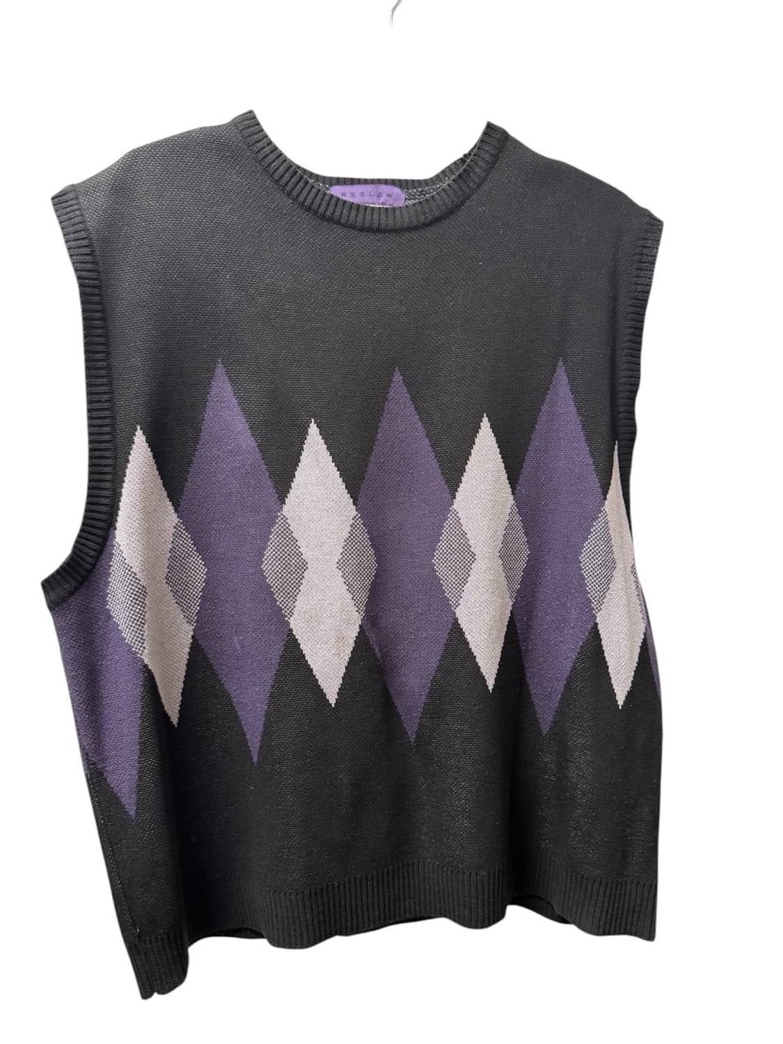 BESLOW argyle knit vest 상품이미지1