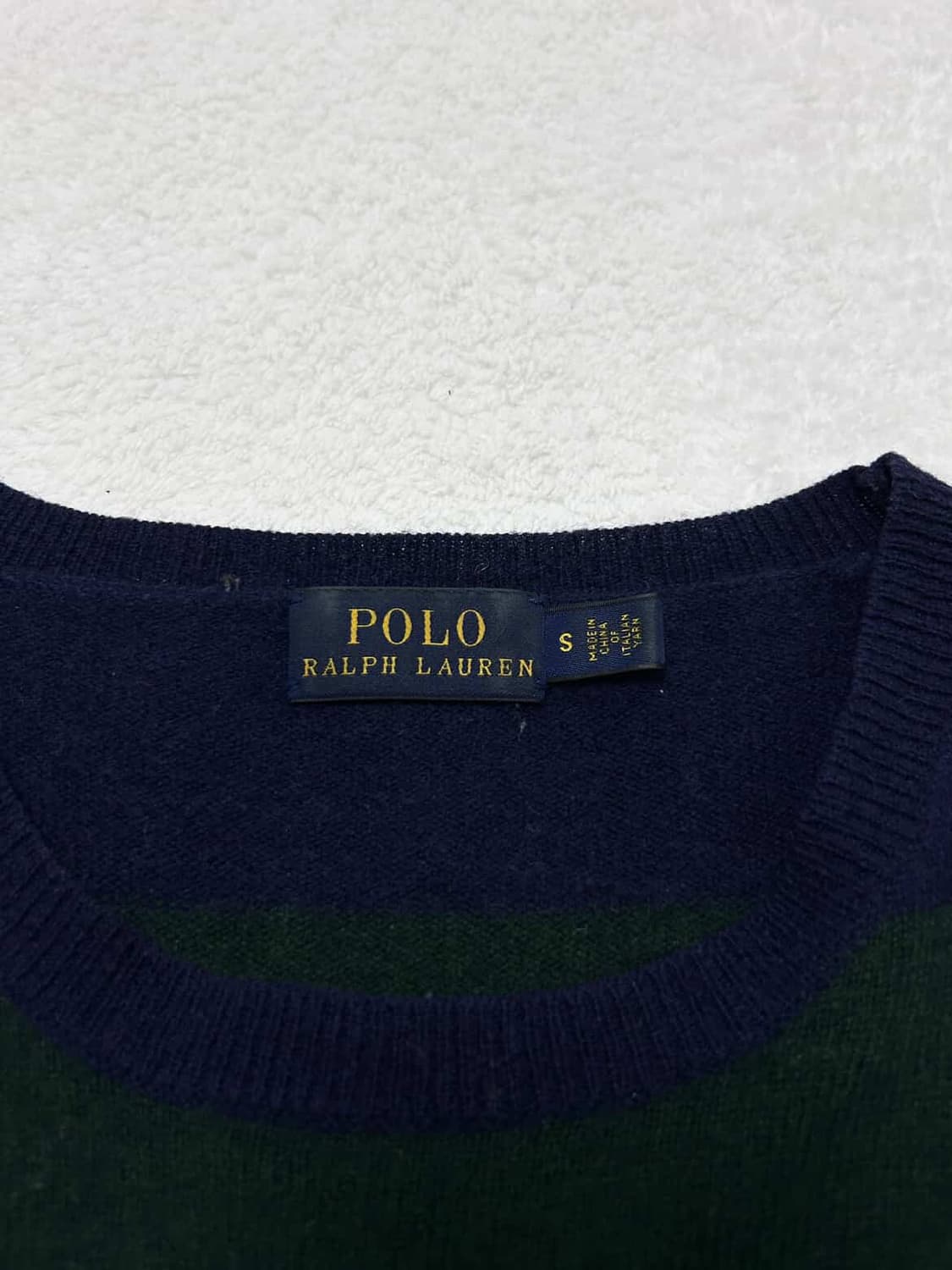 폴로 단가라 메리노울 니트 원피스 상품이미지6