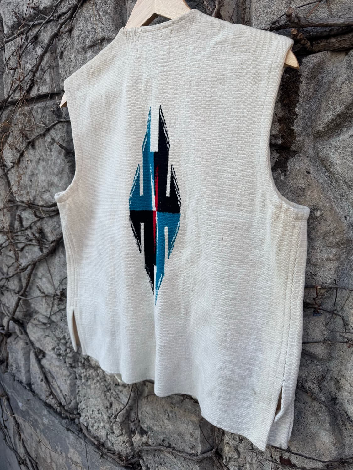 60~70s americraft 빈티지 오르테가 치마요 베스트 조끼 상품이미지4