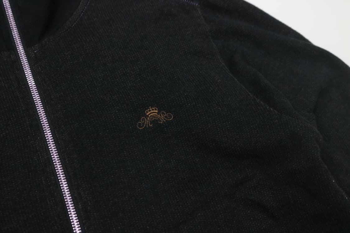 MEN'S MELROSE 맨즈 멜로즈 퍼플 스티치 크라운 자수 집업 상품이미지4