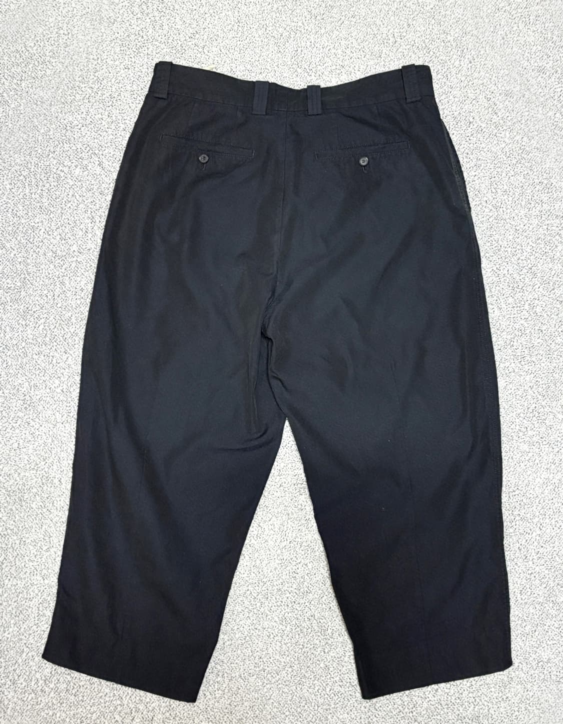 마르니 와이드 크롭 네이비 팬츠 상품이미지6