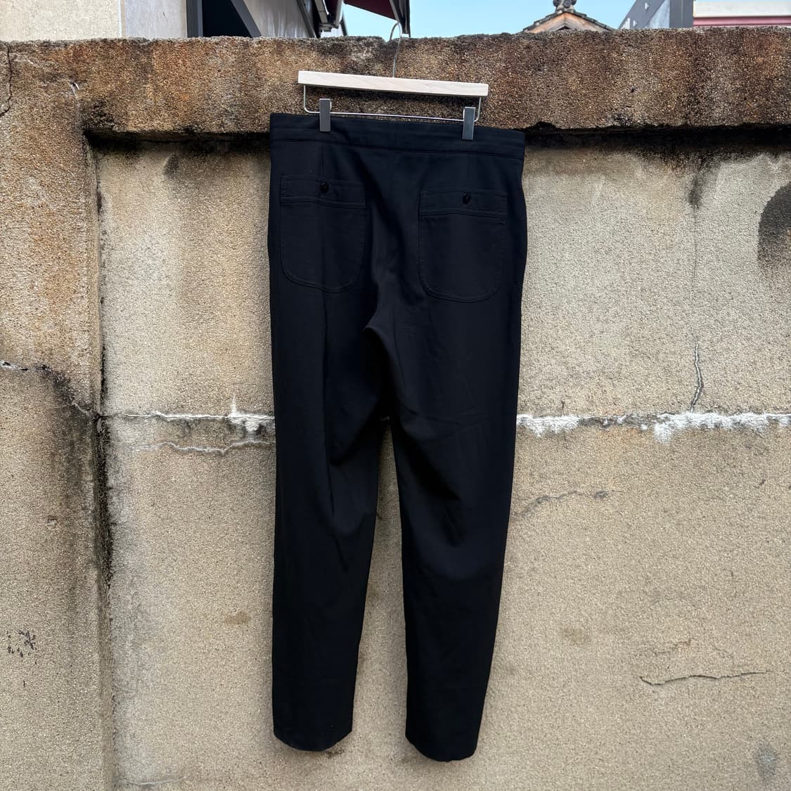 알마니 꼴레지오니 스트랩 울 트라우저 상품이미지4