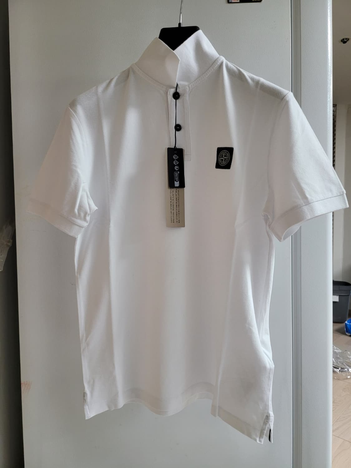 ✍️ [새상품/정품] 스톤아일랜드 오가닉 피케 슬림핏 폴로 티셔츠   상품이미지1