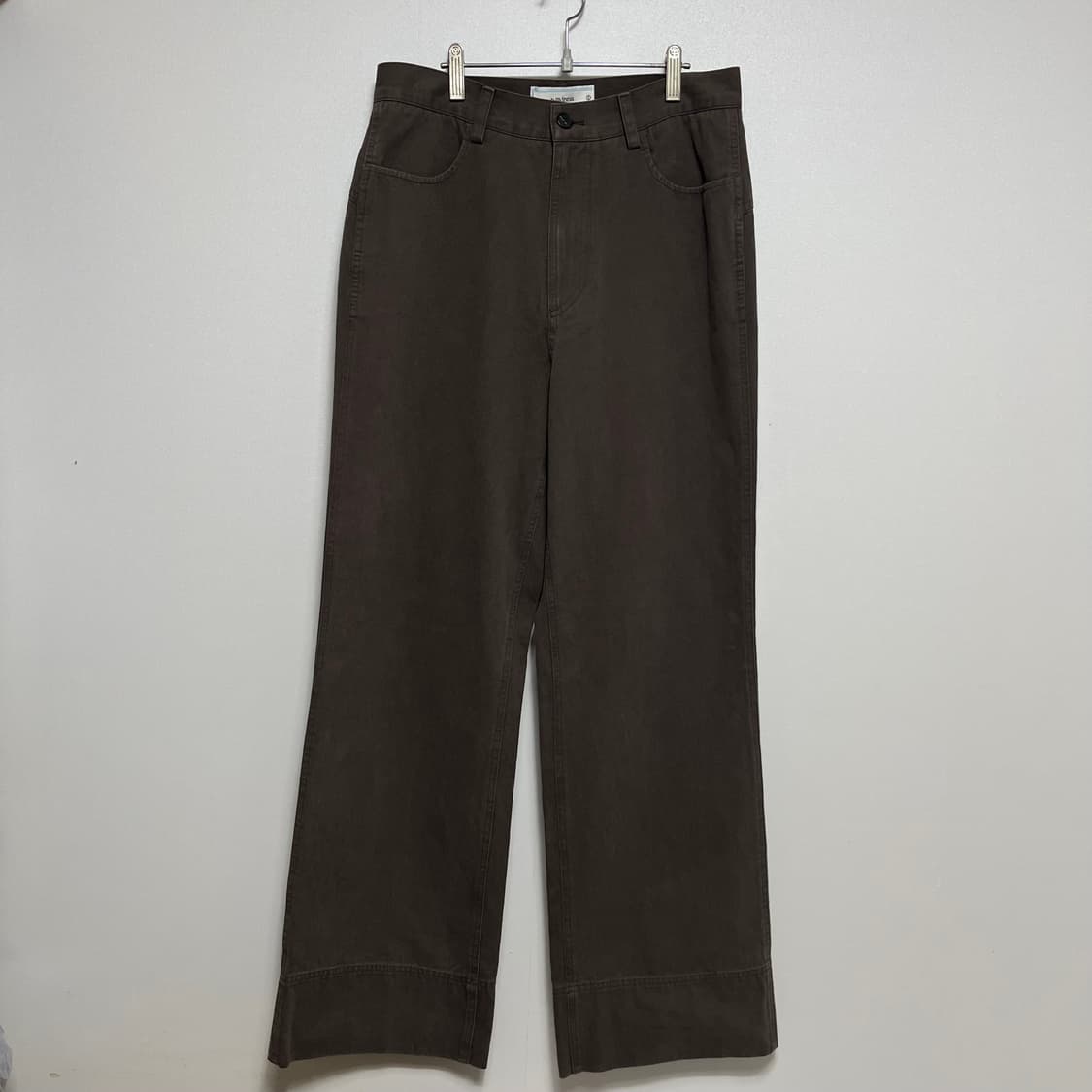 웨이비니스브라운 와이드 팬츠 1사이즈 상품이미지1