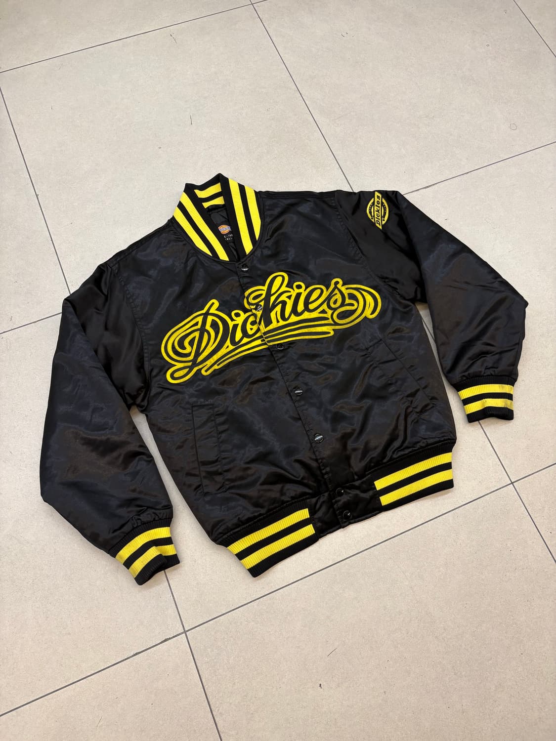 디키즈 로고 바시티 봄버 자켓 상품이미지2