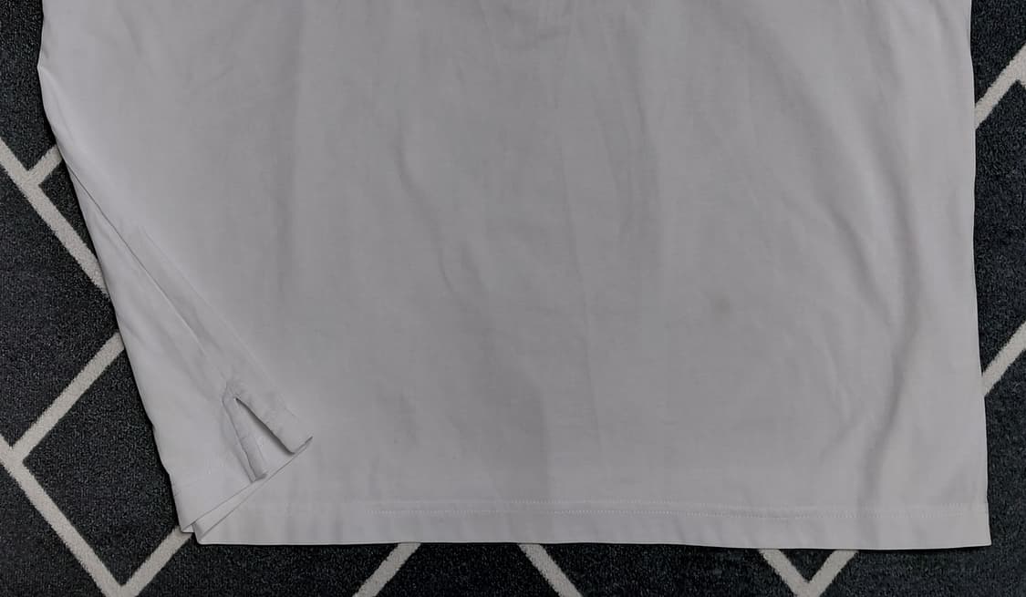 [LL] 아놀드 파마 남성 자수 로고 반팔 폴로 셔츠 (화이트) 상품이미지3