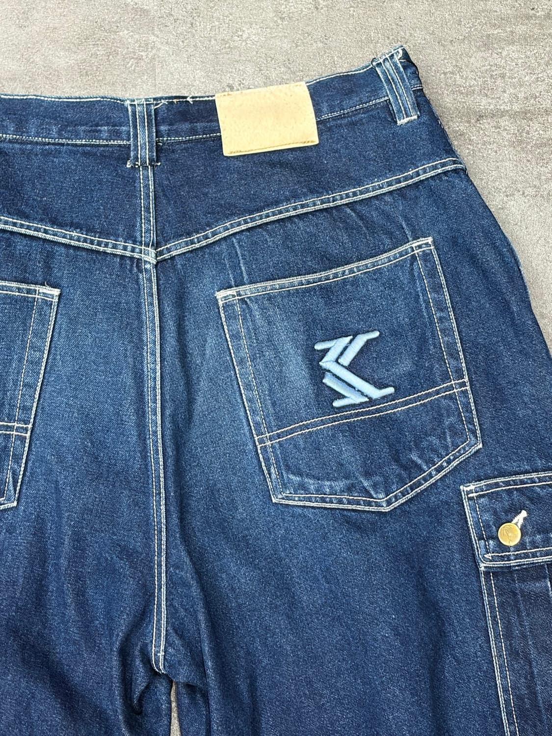 00s 칼카니 카펜터 데님 쇼츠 상품이미지2