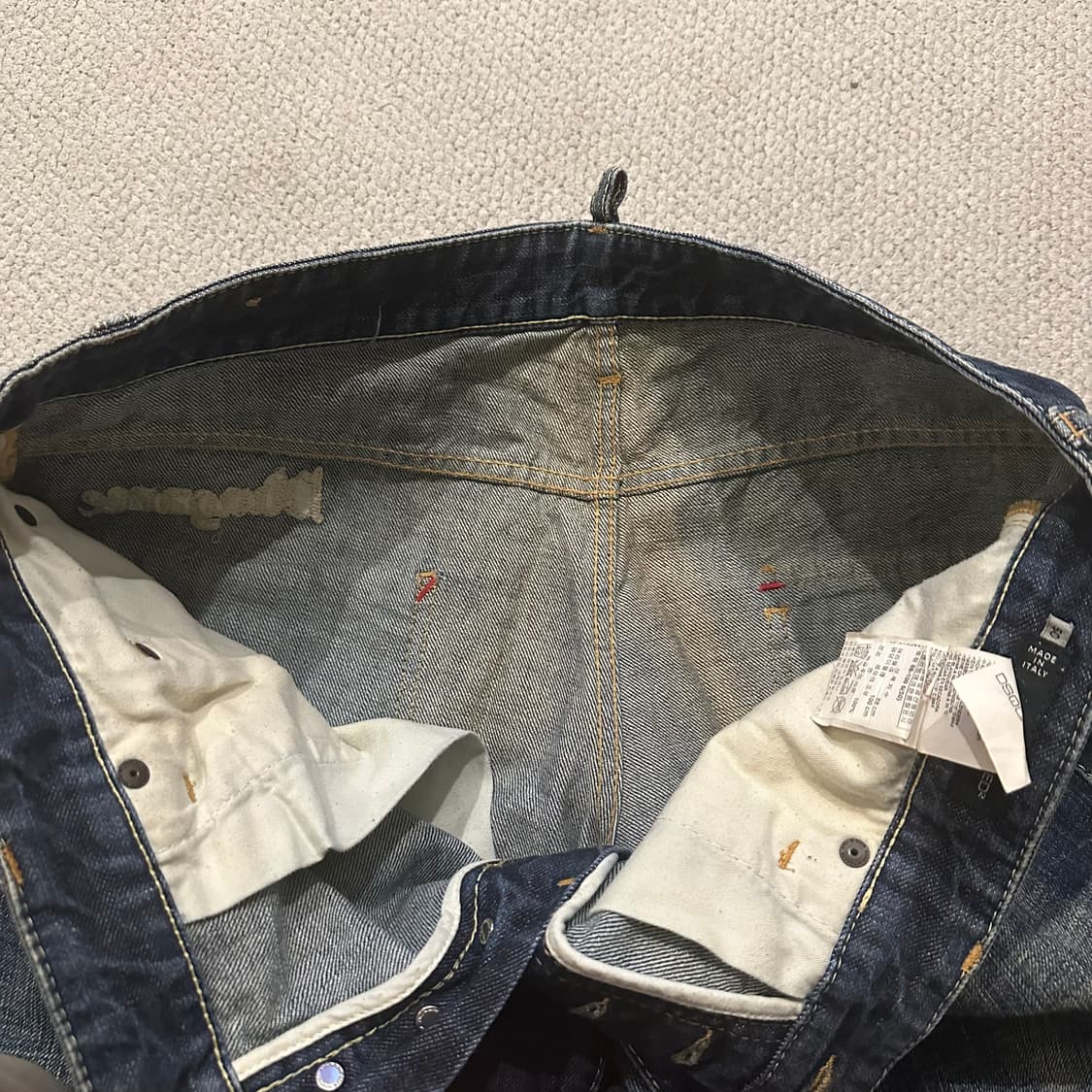 디스퀘어드2(Dsquared2) 셀비지 데님 상품이미지6