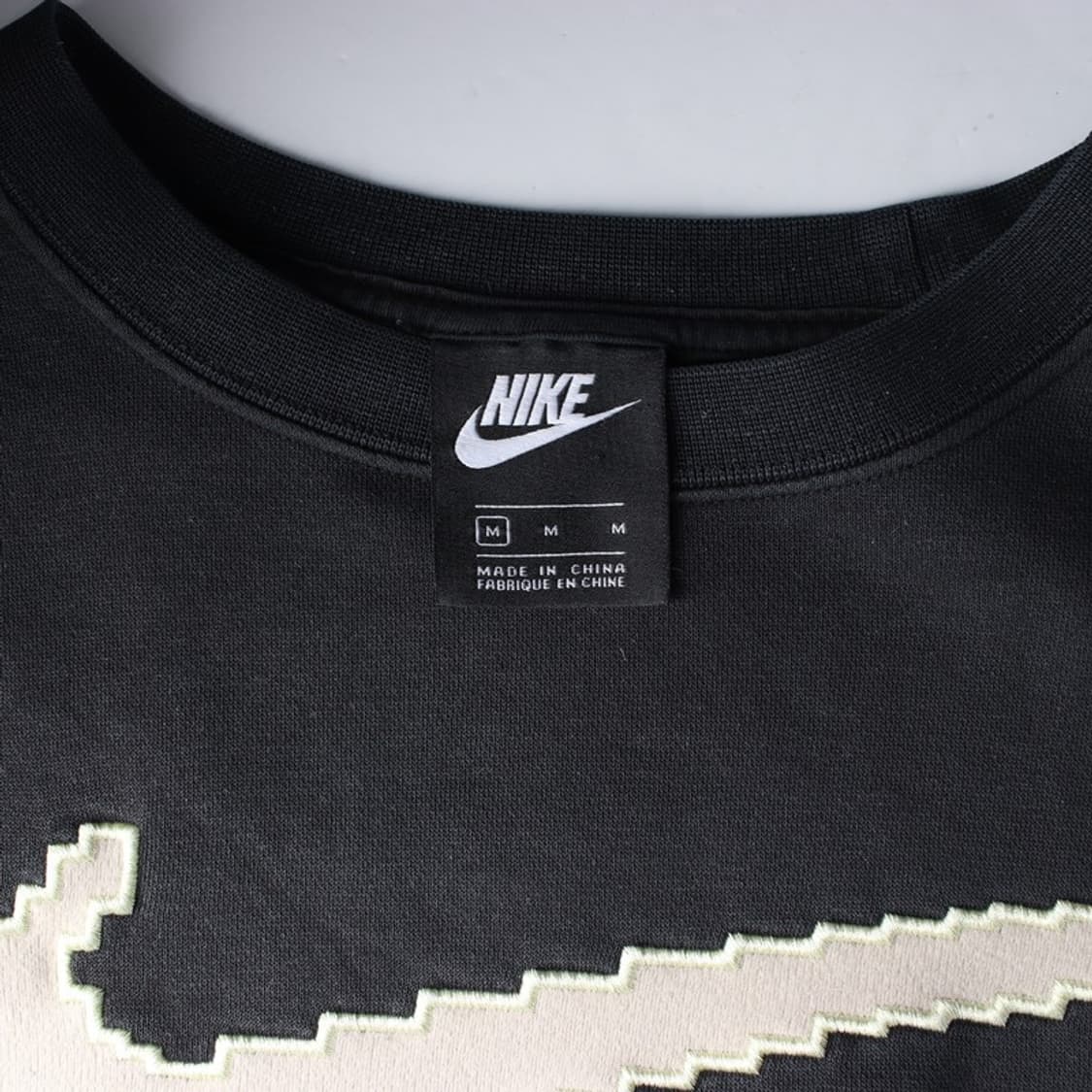 나이키 픽셀 스우시 암레터링 맨투맨 M 상품이미지5