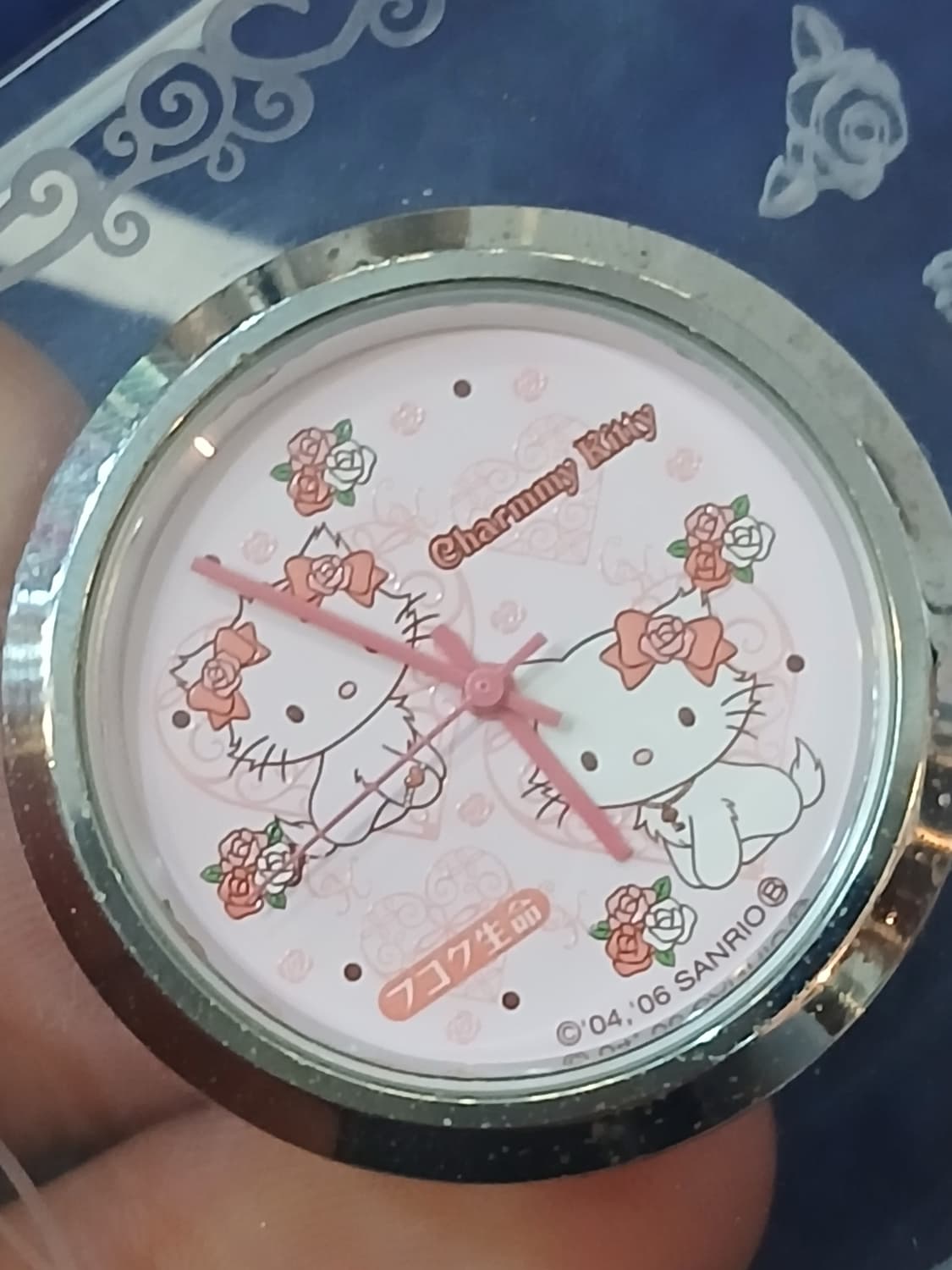 06년 고전 산리오 챠미키티 탁상시계 상품이미지2