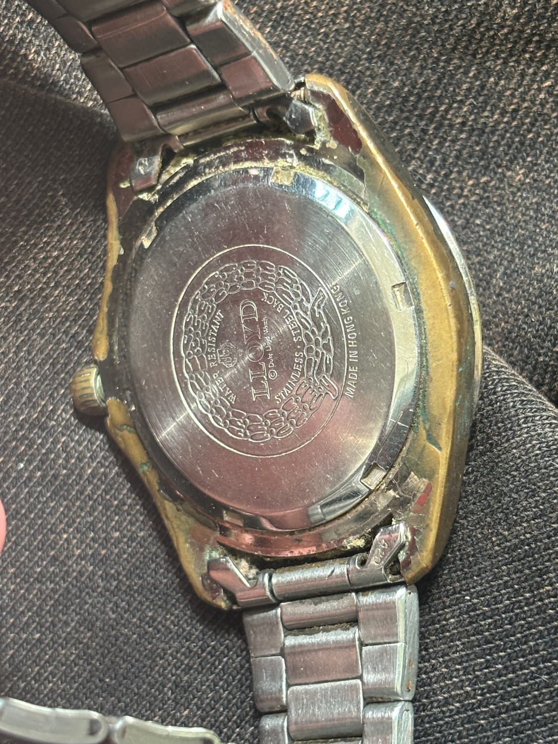 vintage lloyd metal watch  상품이미지6