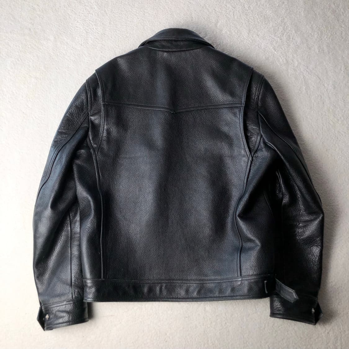 도프제이슨 카우하이드 싱글 라이더 자켓 상품이미지2