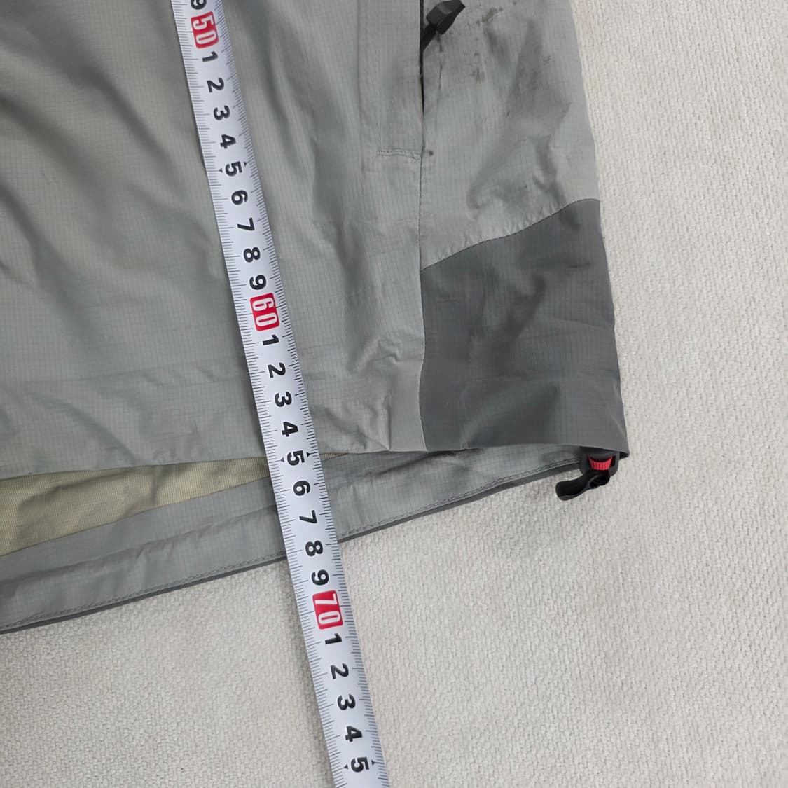 [실측] 마무트 고어텍스 바람막이 자켓 0223J 상품이미지9