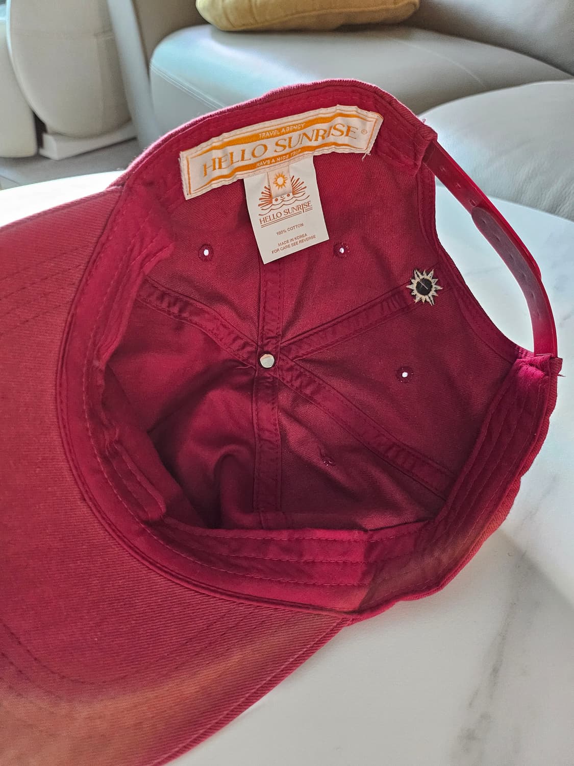 헬로선라이즈 Fish Logo Relaxed Fit 5Panel Cap 상품이미지4