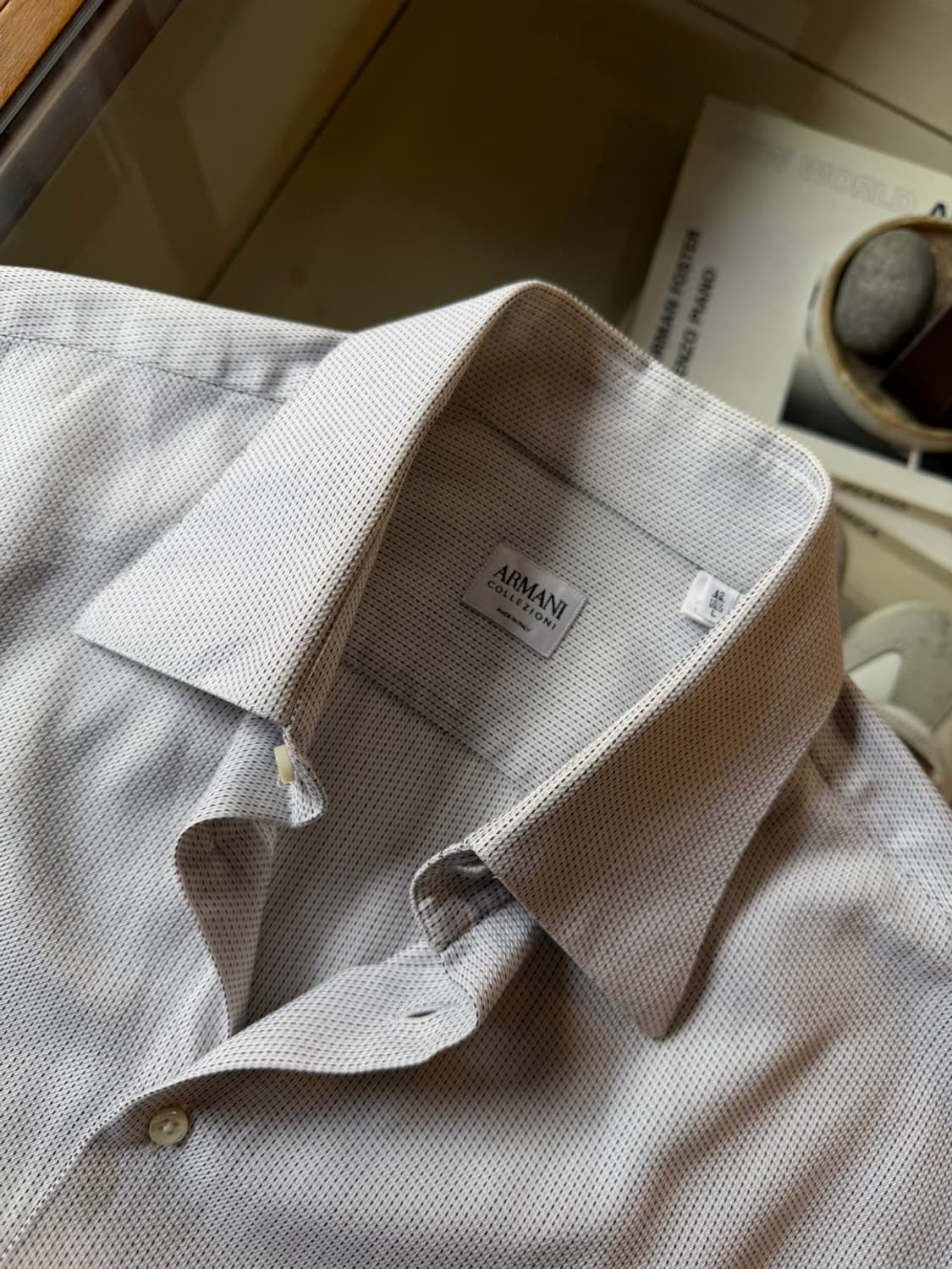 아르마니 꼴레지오니 드레스 셔츠 100 상품이미지9