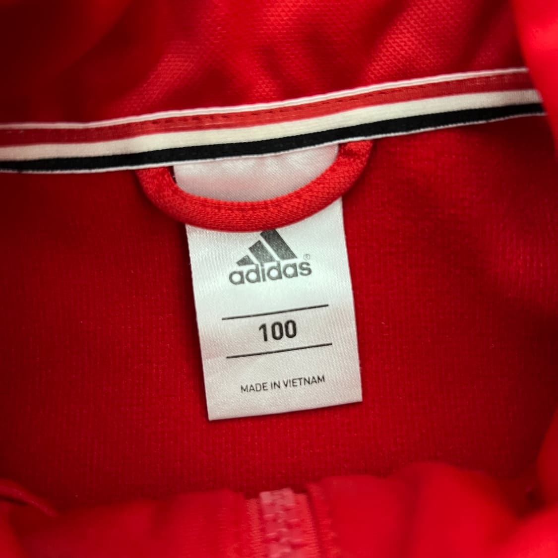 아디다스 맨체스터 유나이티드 레드 트랙탑 져지 자켓 상품이미지4