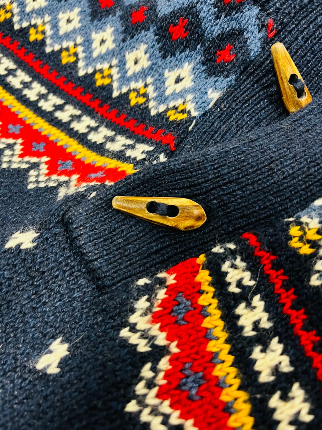 폴로 랄프로렌 노르딕 눈꽃니트 M 상품이미지4