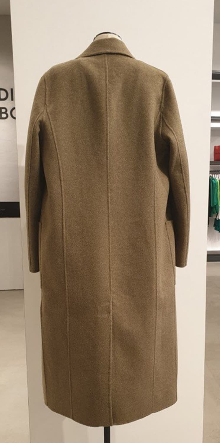 [Studio Tomboy]스튜디오톰보이 테일러드카라 코트(카키베이지) 상품이미지3