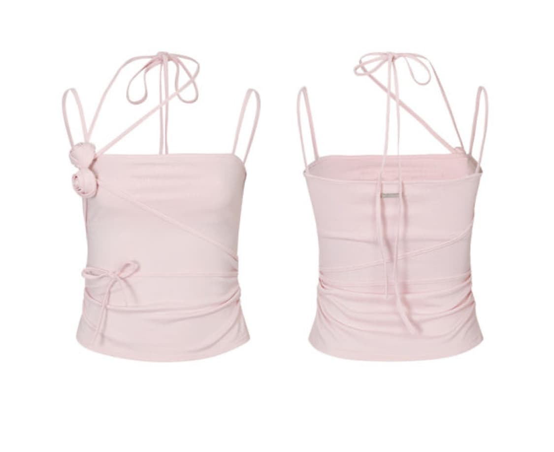 페인오어 플레져 cosage sleeveless pink 나시 슬리브리스 상품이미지1