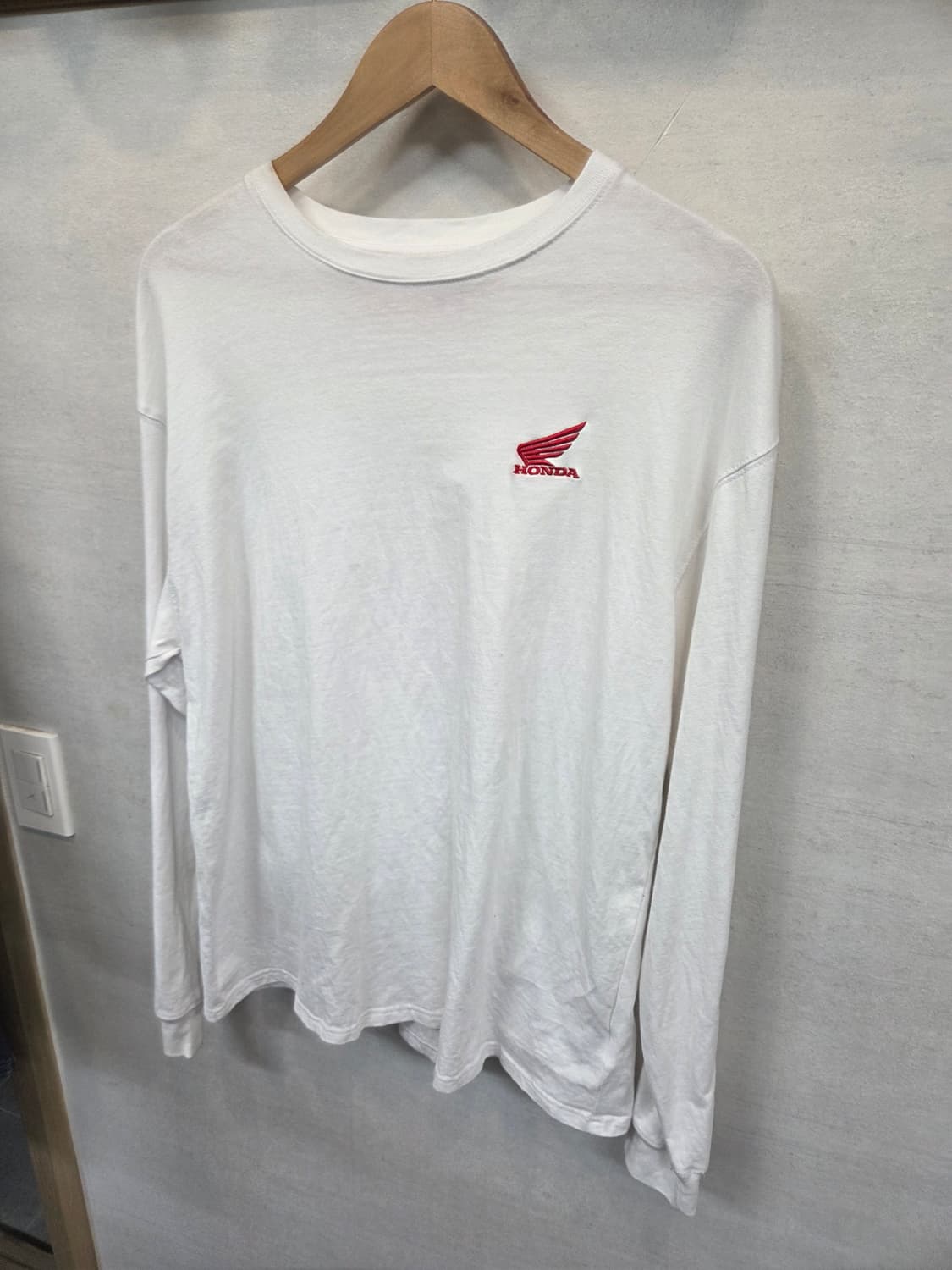 혼다 오리지날 윙 자수로고 롱슬리브 긴팔 L 상품이미지7