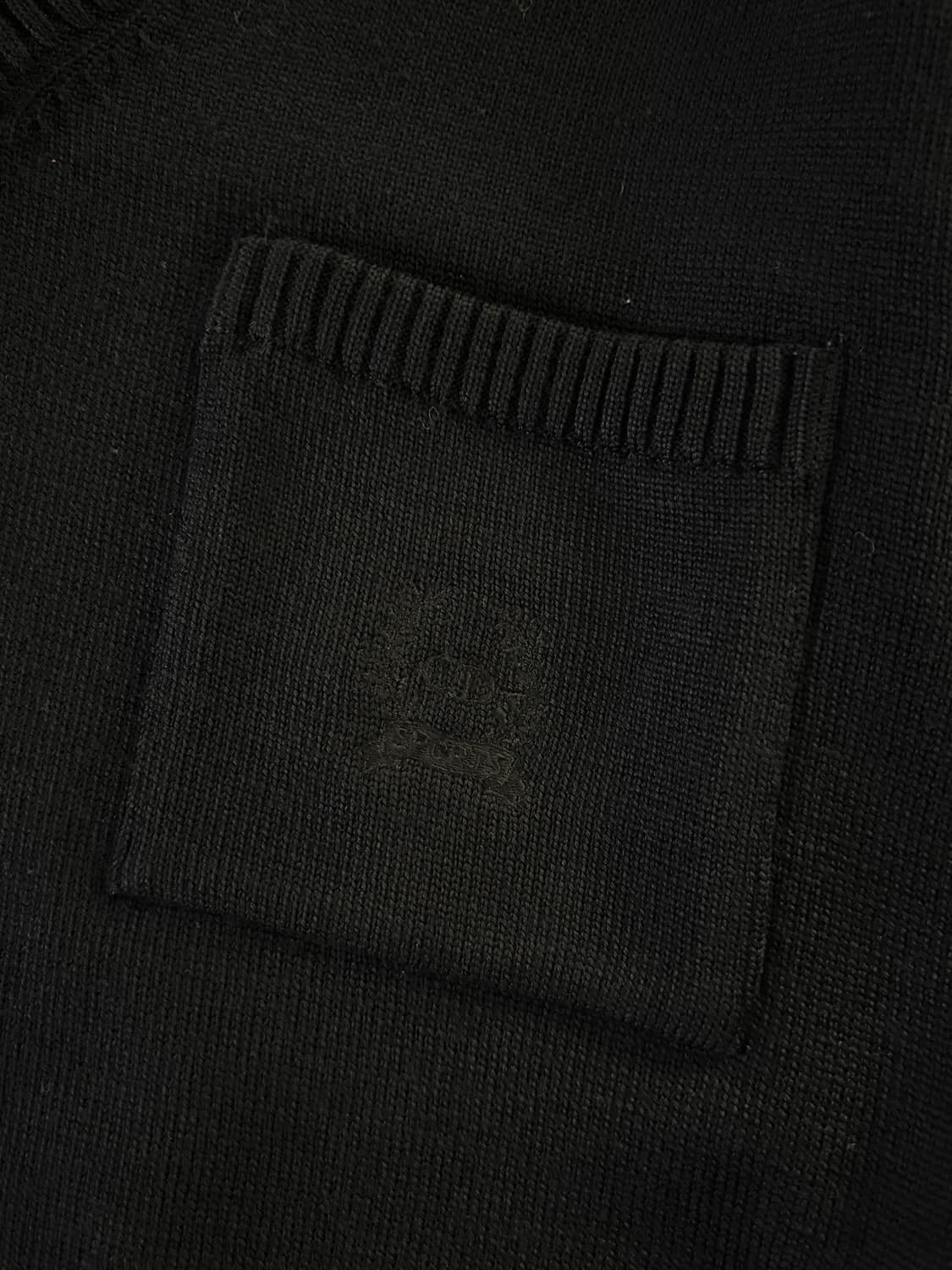 Dior 크리스찬 디올 스포츠 블랙 울 브이넥 니트 상품이미지4