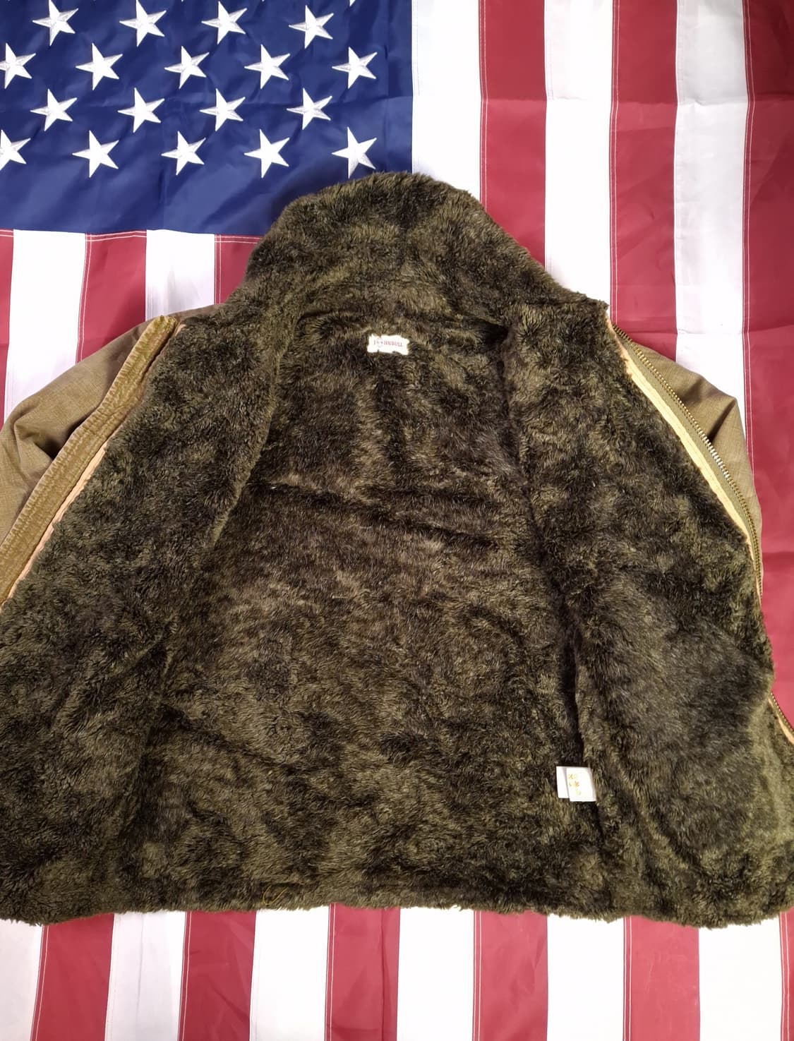 오리지날 90's 일본판 JOHNBULL 코튼 B-3 항공자켓 상품이미지8