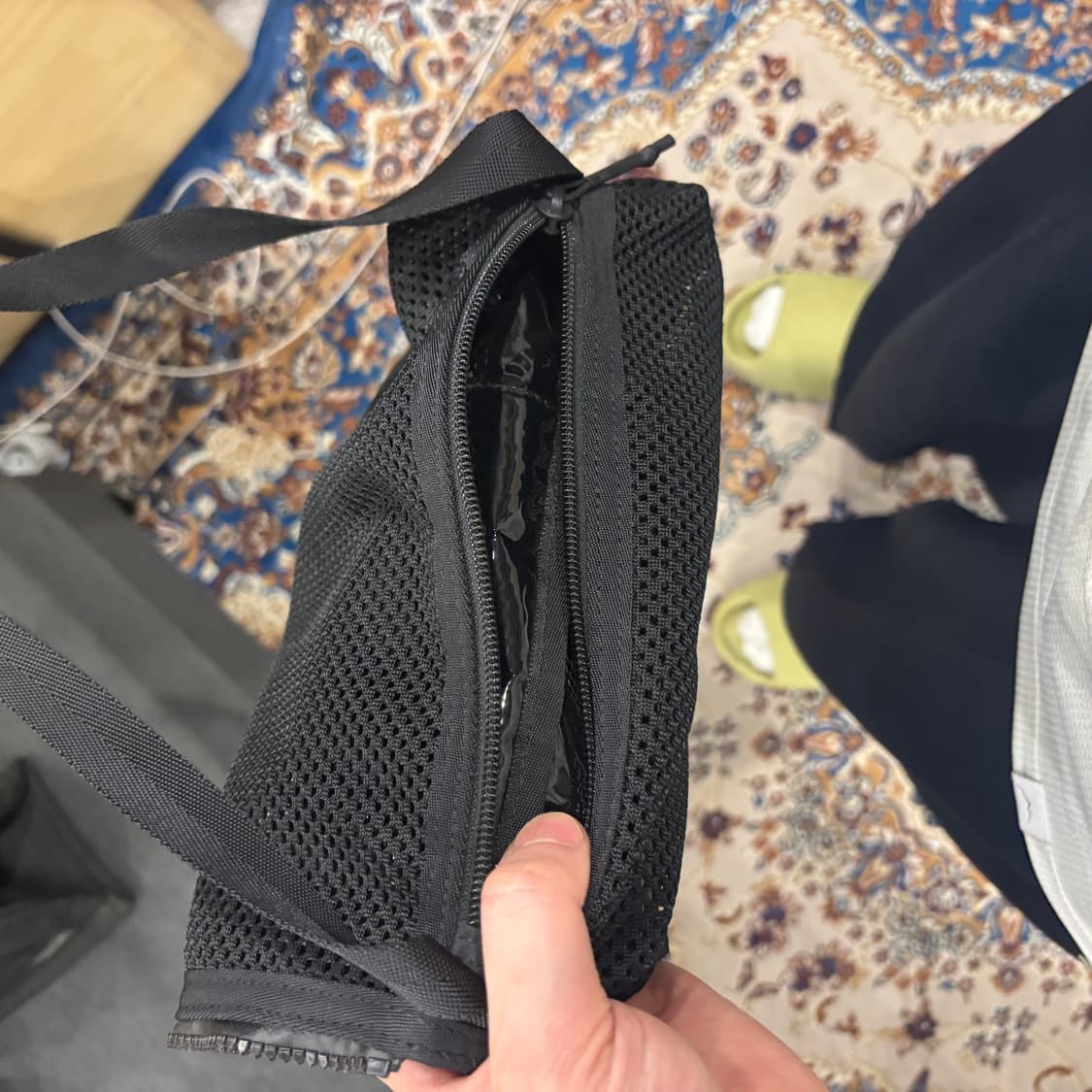 포터 pvc 스크린 메쉬 숄더백 상품이미지6