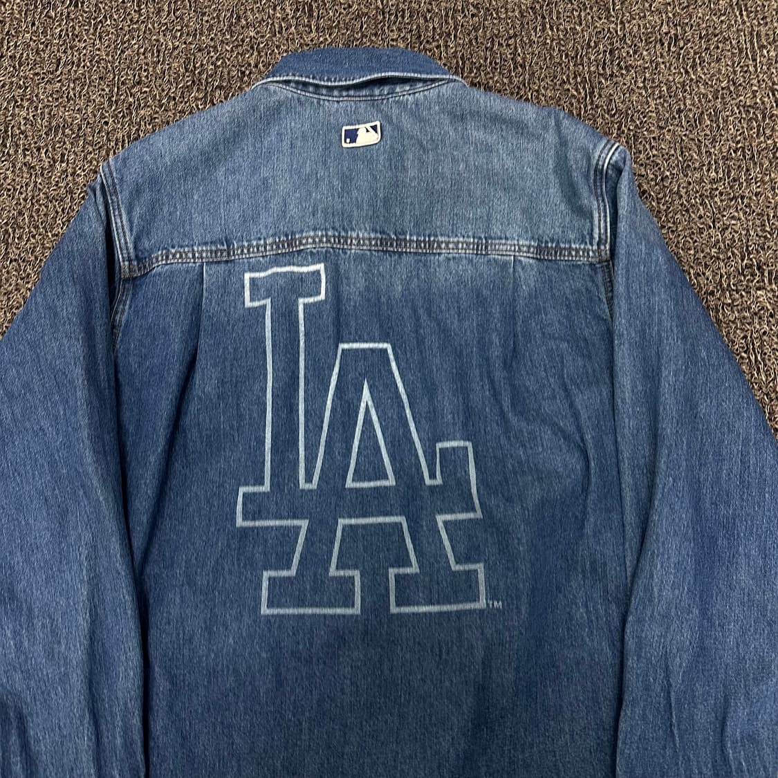 MLB 엠엘비 데님 청셔츠 자켓 95(M) 상품이미지6