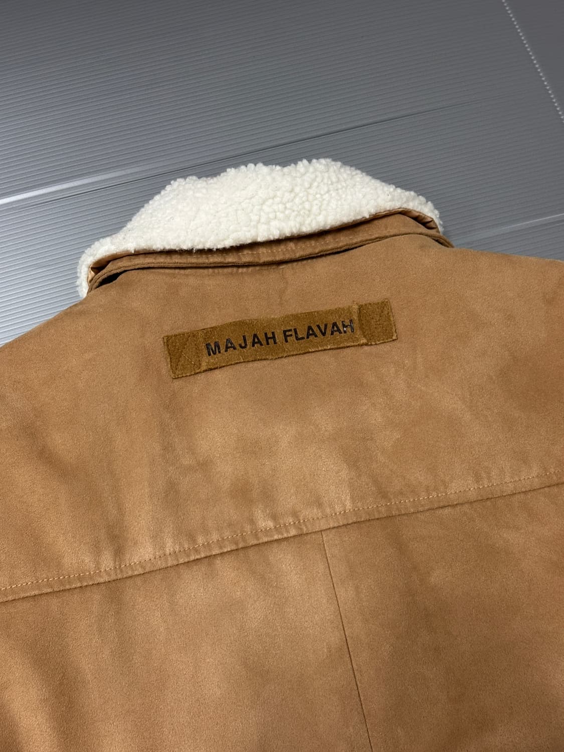 MF 마자플라바 스웨이드 자켓 95  상품이미지7