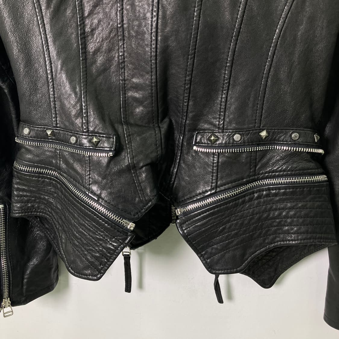 VTG 빈티지 멀티 스터드 램스킨 자켓 55 상품이미지5