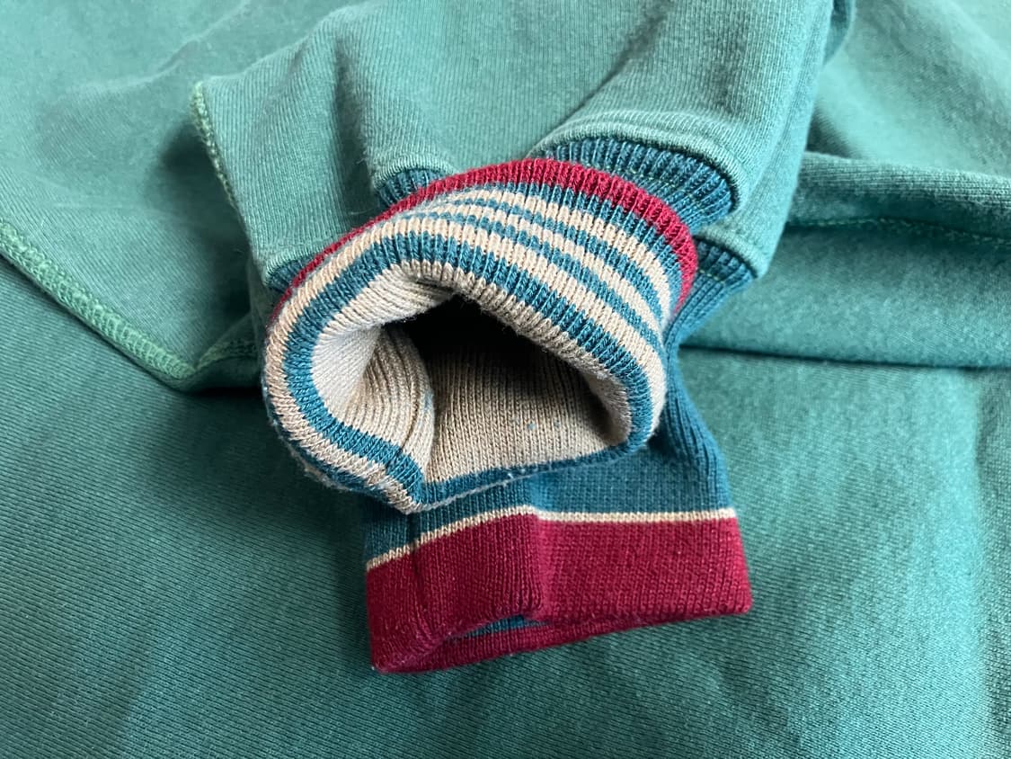 빈티지 USA 80-90sMT스포캔니팅밀스 리버스위브 그린 스웻셔츠 L 상품이미지6