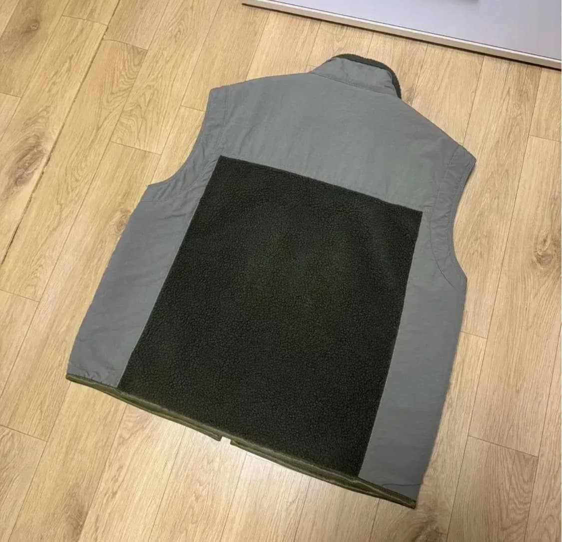 (XL) 카브엠트 보아 플리스 베스트 카키 조끼 상품이미지6