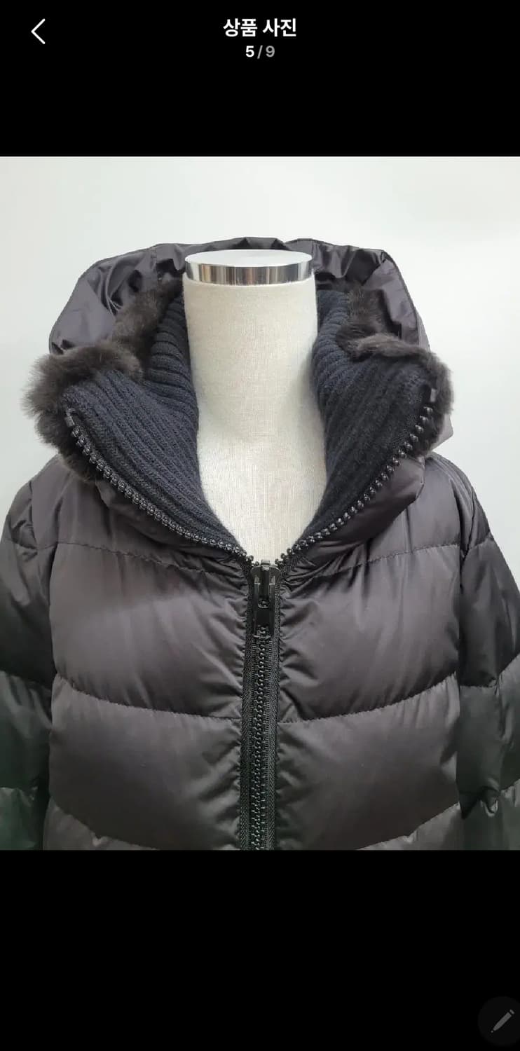 athe' 아떼바네사브루노 구스 다운 롱 패딩 / 여 85-160 상품이미지5