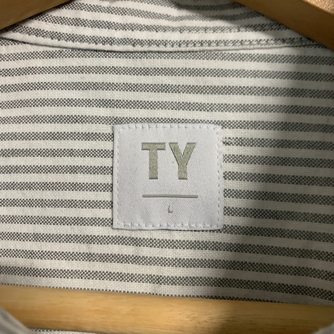 2025 틀영 올데이 스트라이프 셔츠 L 상품이미지2