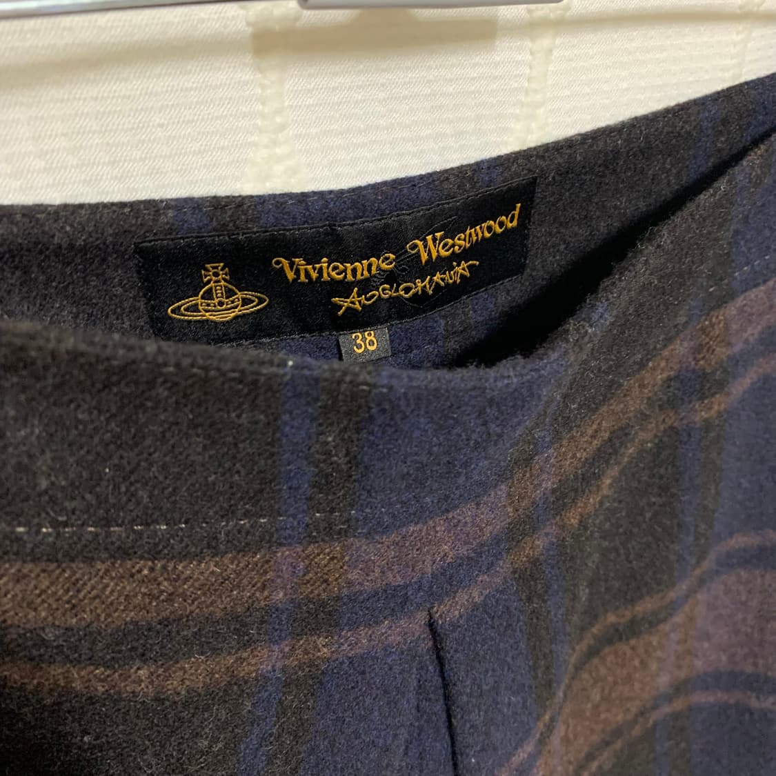 viviennewestwood울 스트라이프 와이드 팬츠 상품이미지7