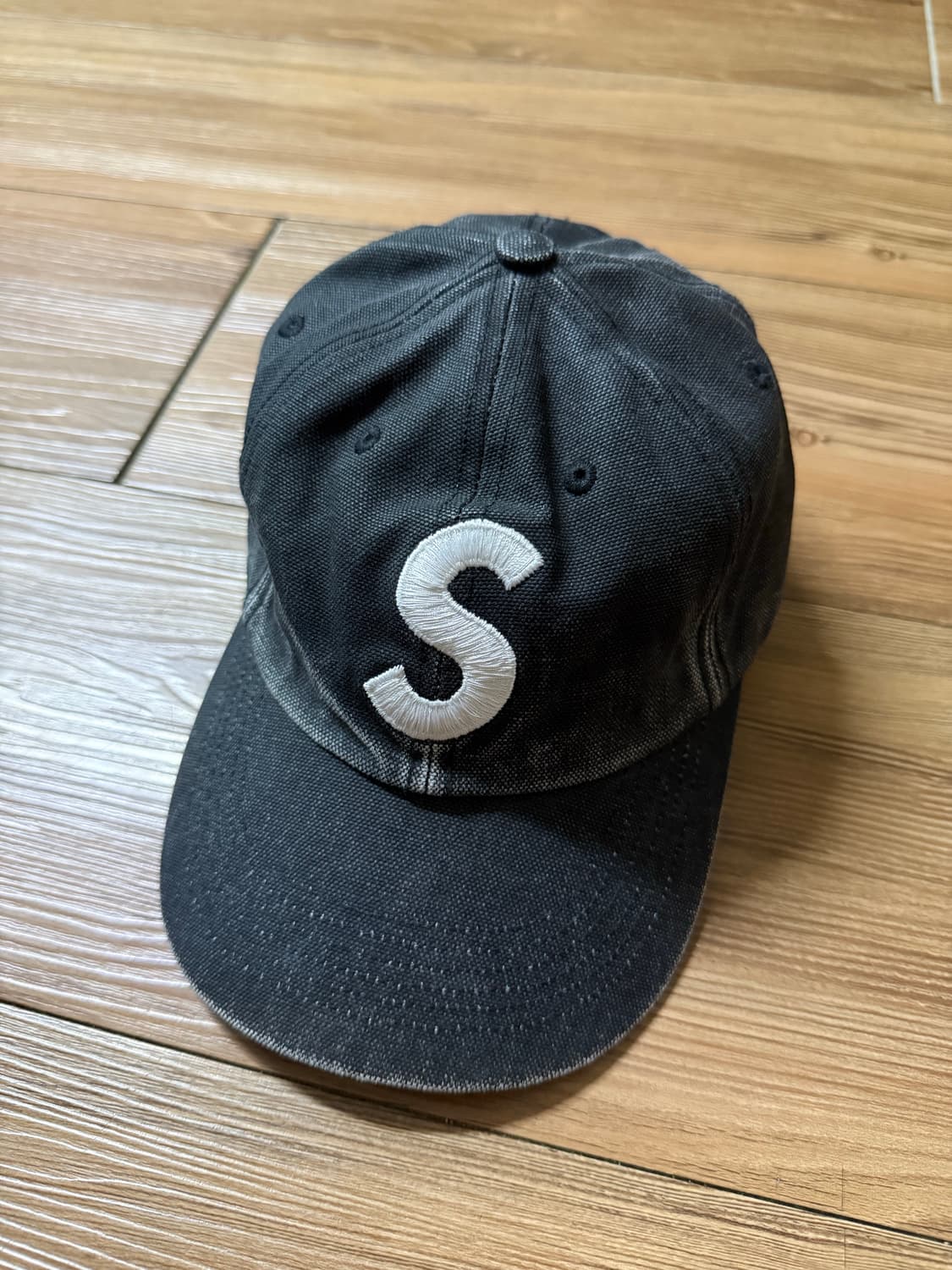 슈프림 피그먼트 S로고 6패널 캡 모자 상품이미지1