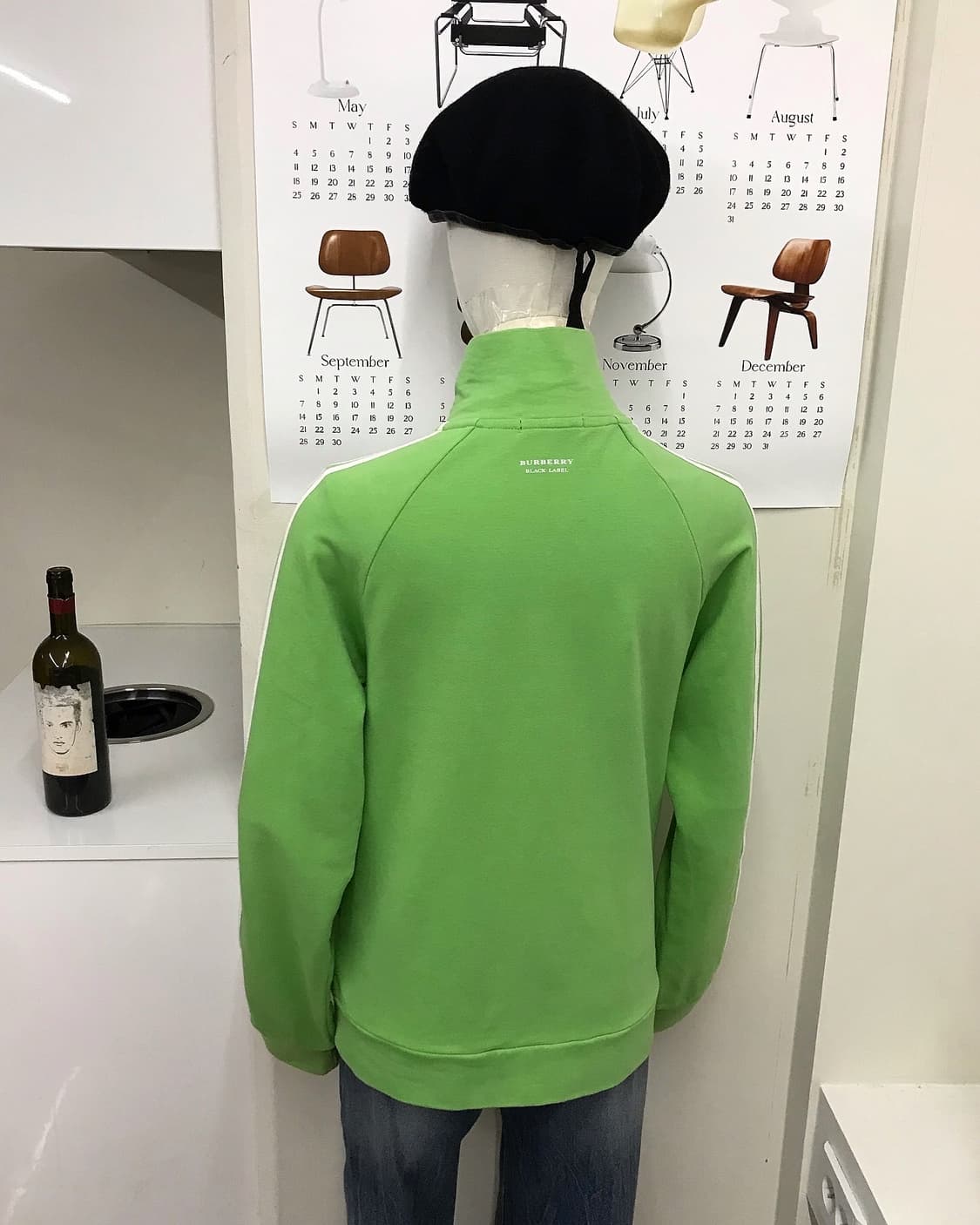 버버리 로고 패치 저지 집업 상품이미지9