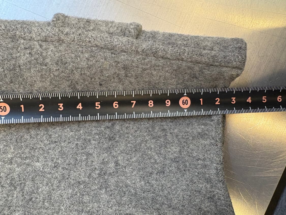 버버리 빈티지 울 체크 리버서블 코트 상품이미지8