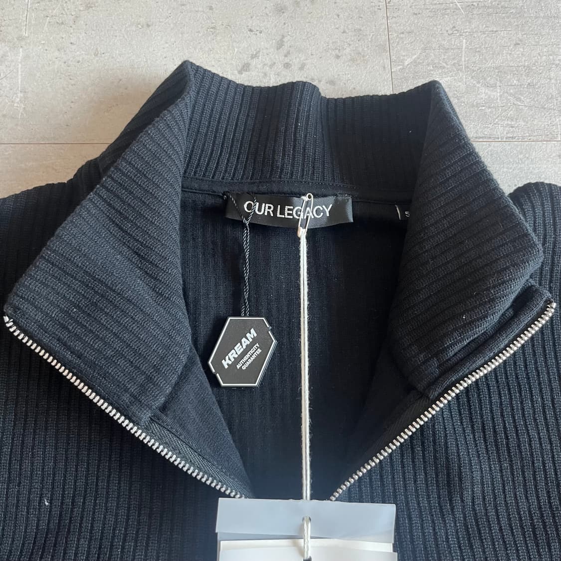 아워레가시 슈렁큰 풀집 폴로 블랙 상품이미지4