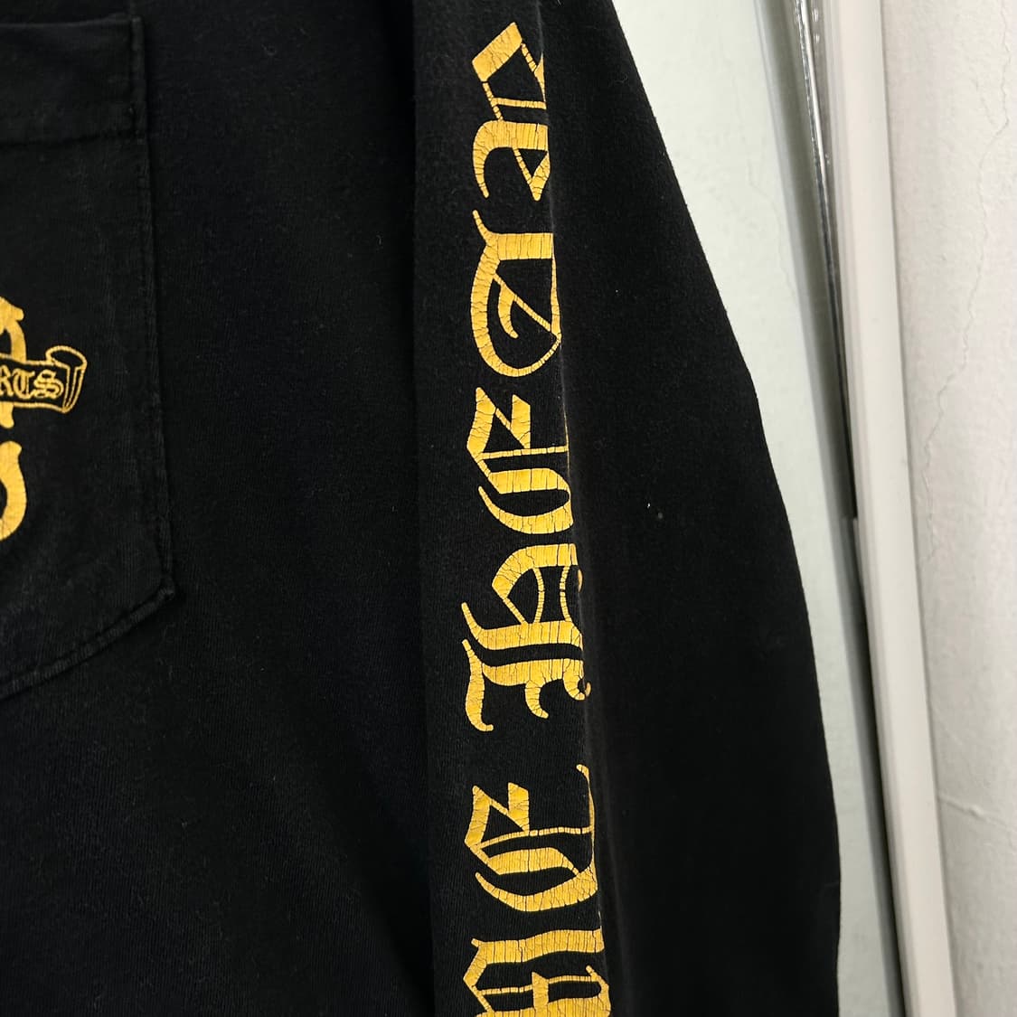 크롬하츠 대거 레터링 롱스리브 상품이미지10