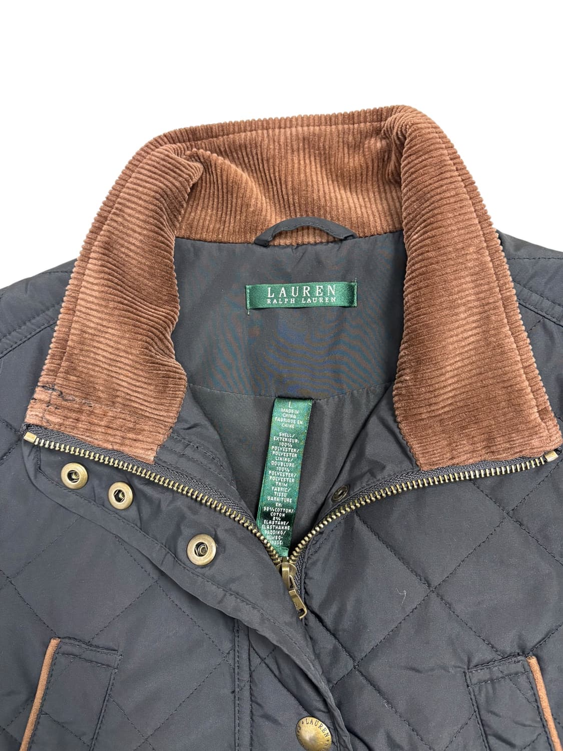 폴로 랄프로렌 퀼팅 베스트 네이비 상품이미지6